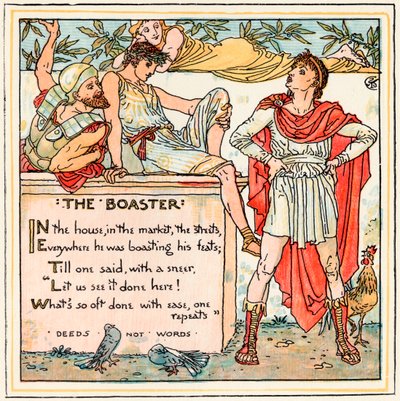 The Boaster, illustration from Baby